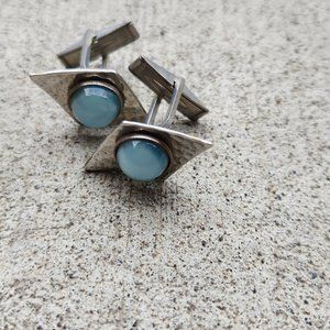 moonstone cufflink
